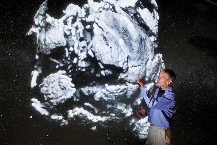 Sandia's Mark Boslough is a leading expert on incoming asteroids, big and small.
